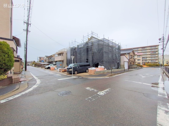 愛知県名古屋市北区喜惣治２丁目の新築戸建てシート写真 2025年3月10日撮影
