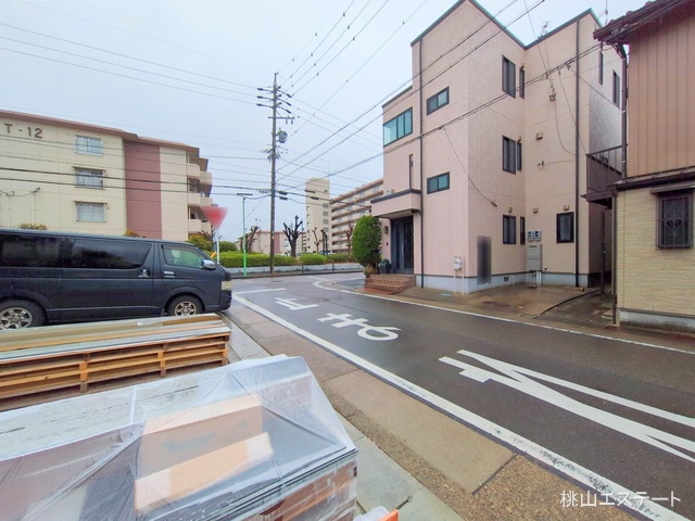 愛知県名古屋市北区喜惣治２丁目の新築戸建てシート写真 2025年3月10日撮影