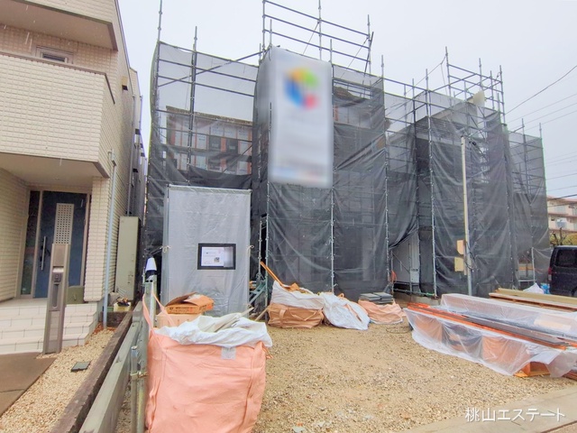 愛知県名古屋市北区喜惣治２丁目の新築戸建てシート写真 2025年3月10日撮影