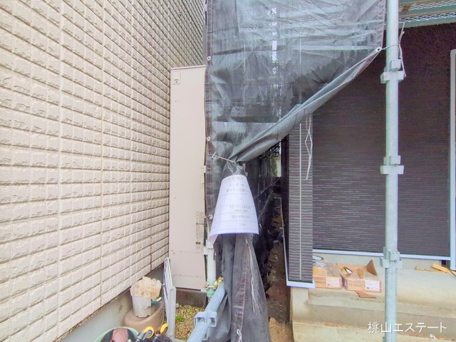 愛知県名古屋市北区喜惣治２丁目の新築戸建てシート写真 2025年3月10日撮影