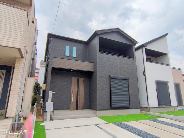 愛知県名古屋市北区喜惣治２丁目の新築戸建て完成写真 2025年4月27日撮影