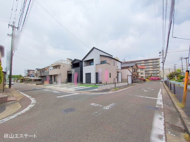愛知県名古屋市北区喜惣治２丁目の新築戸建て完成写真 2025年4月27日撮影
