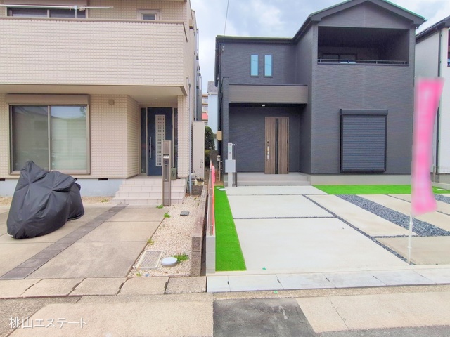愛知県名古屋市北区喜惣治２丁目の新築戸建て完成写真 2025年4月27日撮影