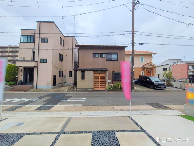 愛知県名古屋市北区喜惣治２丁目の新築戸建て完成写真 2025年4月27日撮影