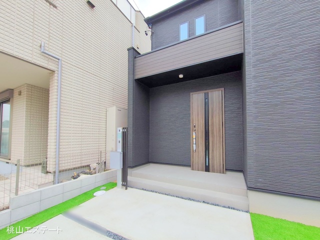 愛知県名古屋市北区喜惣治２丁目の新築戸建て完成写真 2025年4月27日撮影