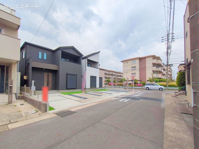 愛知県名古屋市北区喜惣治２丁目の新築戸建て完成写真 2025年4月27日撮影