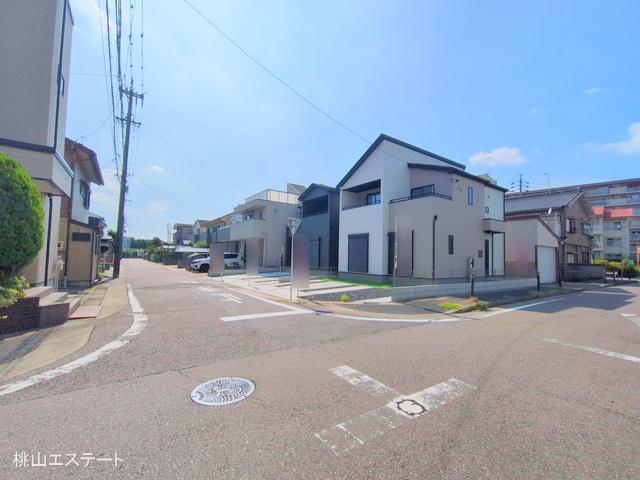 愛知県名古屋市北区喜惣治２丁目の新築戸建て完成写真 2025年7月9日撮影