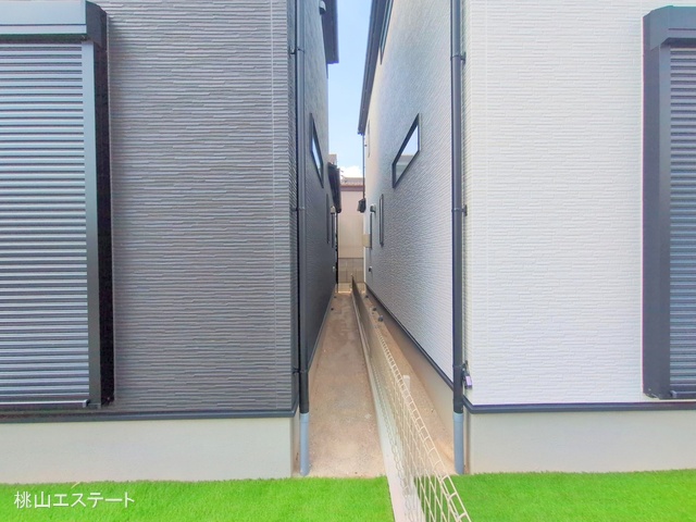 愛知県名古屋市北区喜惣治２丁目の新築戸建て完成写真 2025年7月9日撮影