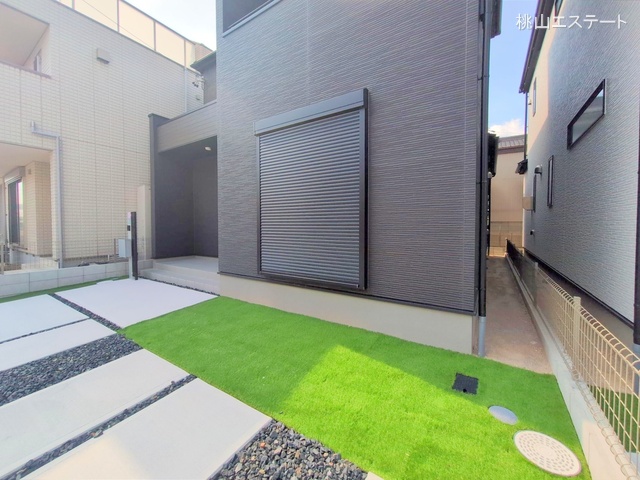 愛知県名古屋市北区喜惣治２丁目の新築戸建て完成写真 2025年7月9日撮影