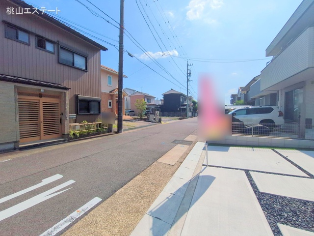 愛知県名古屋市北区喜惣治２丁目の新築戸建て完成写真 2025年7月9日撮影