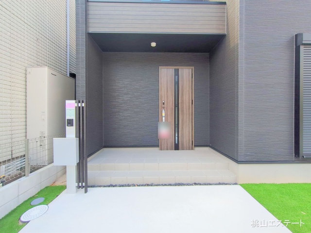 愛知県名古屋市北区喜惣治２丁目の新築戸建て完成写真 2025年7月9日撮影