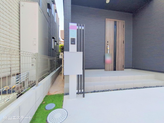 愛知県名古屋市北区喜惣治２丁目の新築戸建て完成写真 2025年7月9日撮影