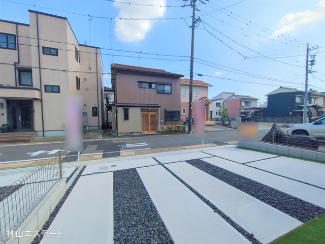 愛知県名古屋市北区喜惣治２丁目の新築戸建て完成写真 2025年7月9日撮影