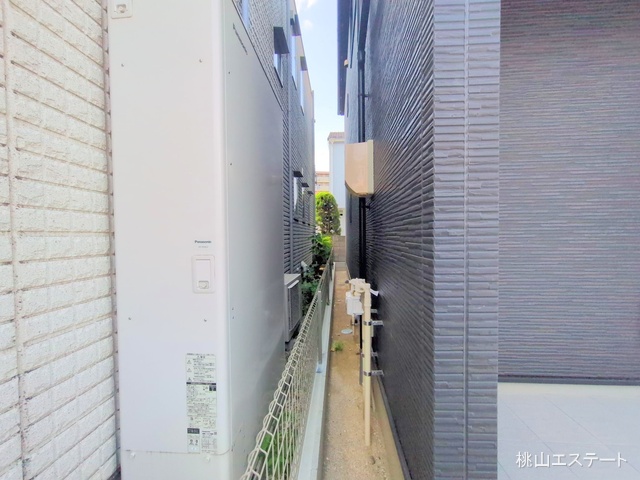 愛知県名古屋市北区喜惣治２丁目の新築戸建て完成写真 2025年7月9日撮影