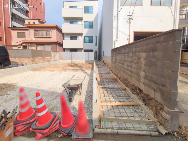 愛知県名古屋市熱田区伝馬２丁目の新築戸建て更地・土地写真 2025年1月30日撮影