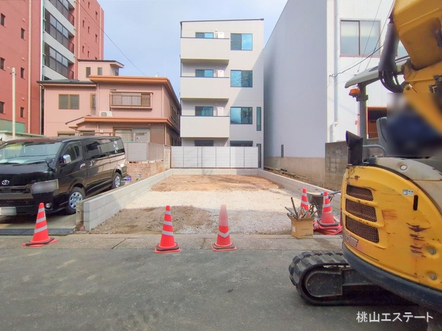愛知県名古屋市熱田区伝馬２丁目の新築戸建て更地・土地写真 2025年1月30日撮影