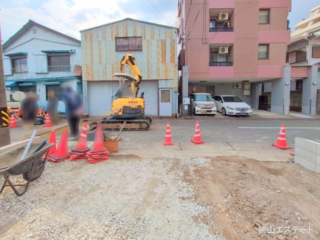 愛知県名古屋市熱田区伝馬２丁目の新築戸建て更地・土地写真 2025年1月30日撮影