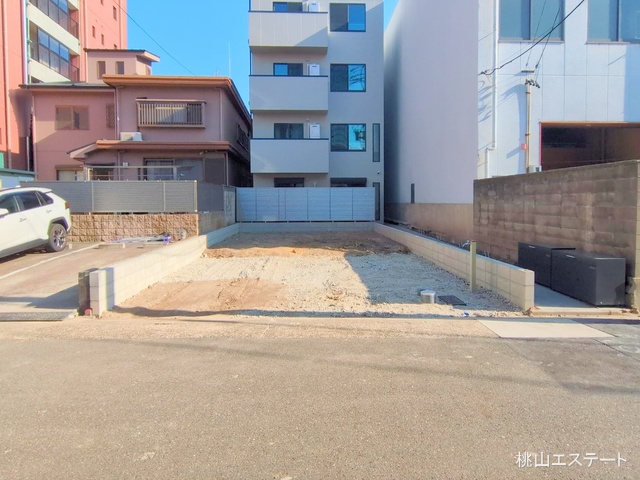 愛知県名古屋市熱田区伝馬２丁目の新築戸建て更地・土地写真 2025年2月25日撮影