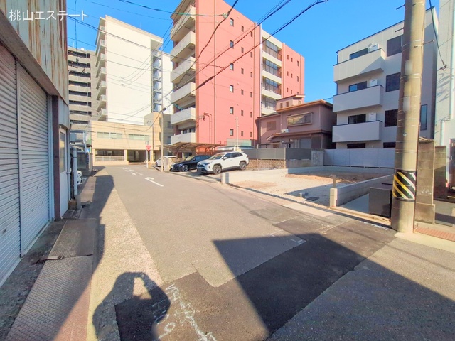 愛知県名古屋市熱田区伝馬２丁目の新築戸建て更地・土地写真 2025年2月25日撮影