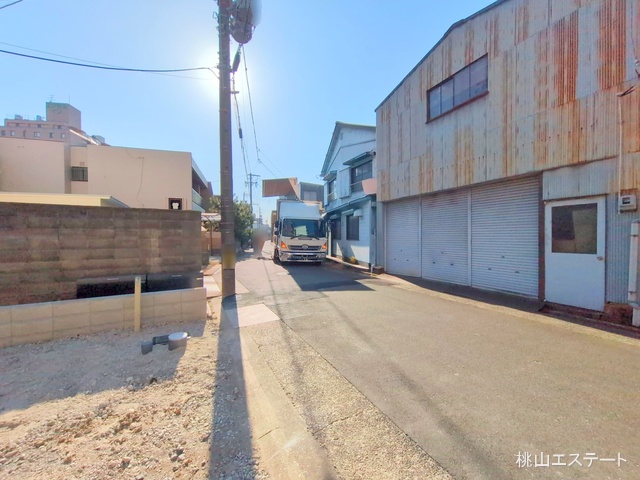 愛知県名古屋市熱田区伝馬２丁目の新築戸建て更地・土地写真 2025年2月25日撮影