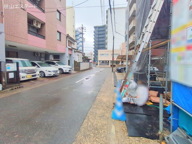 愛知県名古屋市熱田区伝馬２丁目の新築戸建て上棟写真 2025年4月22日撮影