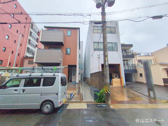 愛知県名古屋市熱田区伝馬２丁目の新築戸建て外構写真 2025年6月10日撮影