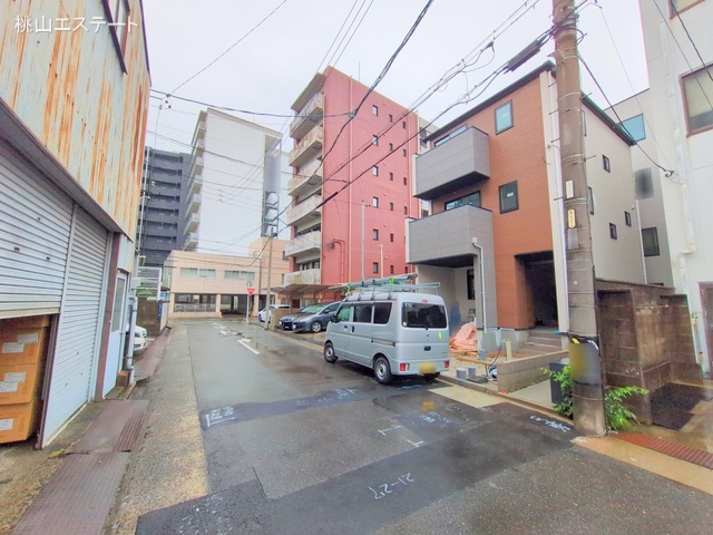 愛知県名古屋市熱田区伝馬２丁目の新築戸建て外構写真 2025年6月10日撮影