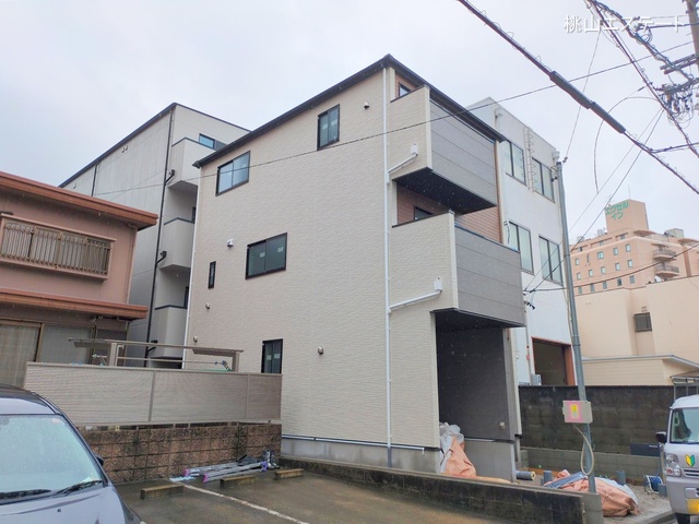 愛知県名古屋市熱田区伝馬２丁目の新築戸建て外構写真 2025年6月10日撮影