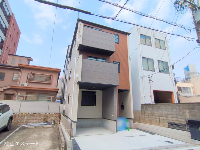 愛知県名古屋市熱田区伝馬２丁目の新築戸建て完成写真 2025年7月7日撮影