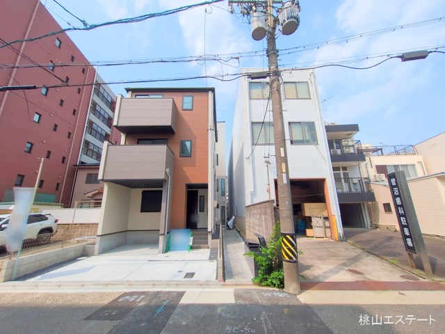 愛知県名古屋市熱田区伝馬２丁目の新築戸建て完成写真 2025年7月7日撮影