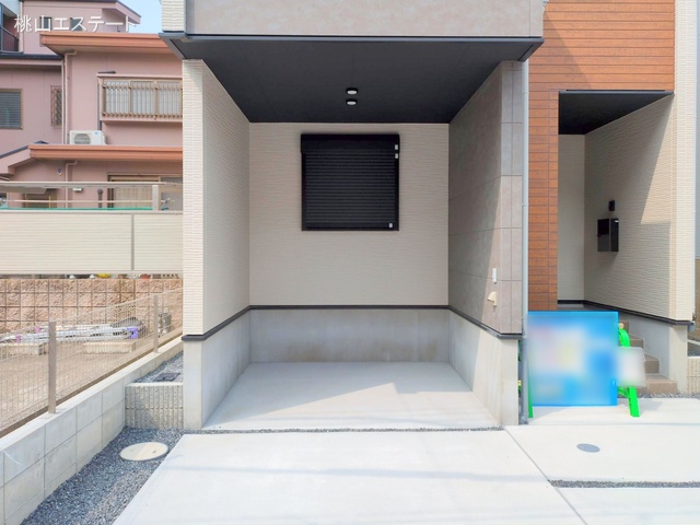 愛知県名古屋市熱田区伝馬２丁目の新築戸建て完成写真 2025年7月7日撮影