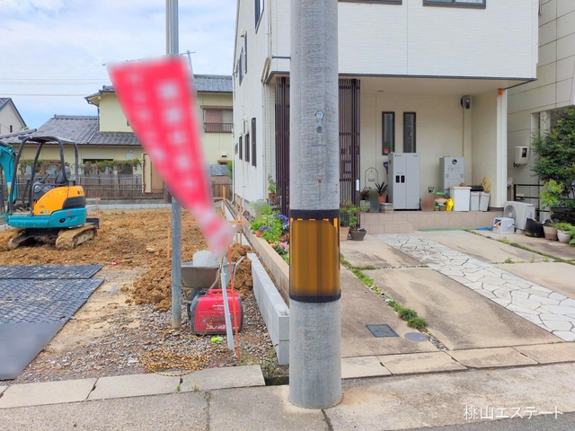 愛知県名古屋市名東区香流1丁目の新築戸建て基礎写真 2025年6月15日撮影