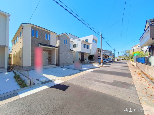 愛知県名古屋市名東区香流1丁目の新築戸建て完成写真 2025年10月8日撮影