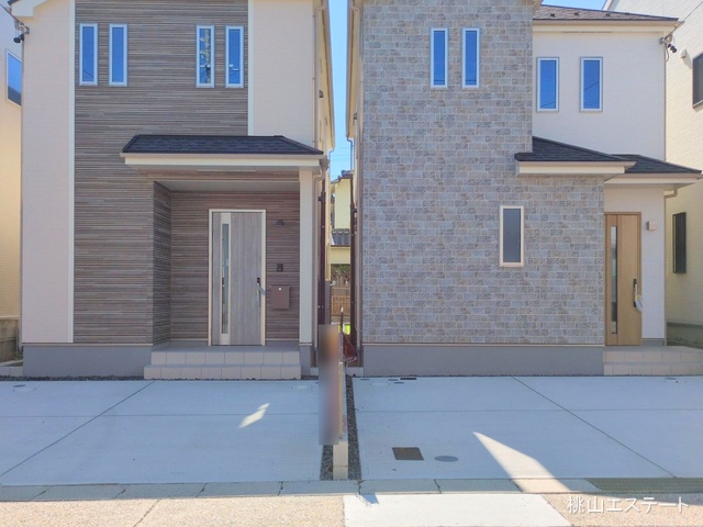 愛知県名古屋市名東区香流1丁目の新築戸建て完成写真 2025年10月8日撮影