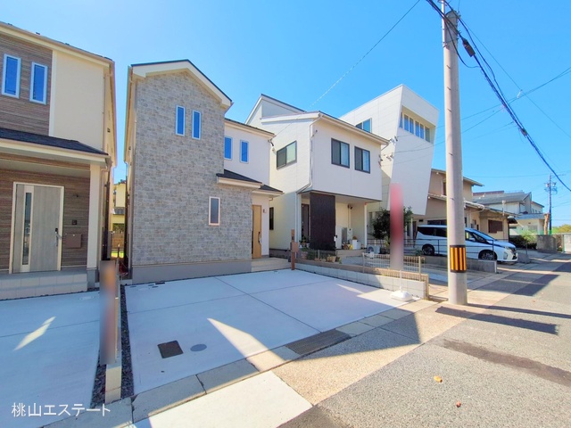 愛知県名古屋市名東区香流1丁目の新築戸建て完成写真 2025年10月8日撮影