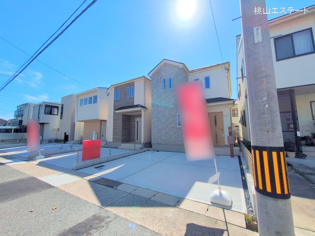 愛知県名古屋市名東区香流1丁目の新築戸建て完成写真 2025年10月8日撮影