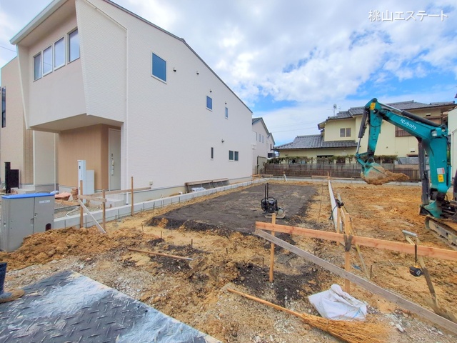 愛知県名古屋市名東区香流1丁目の新築戸建て基礎写真 2025年6月15日撮影
