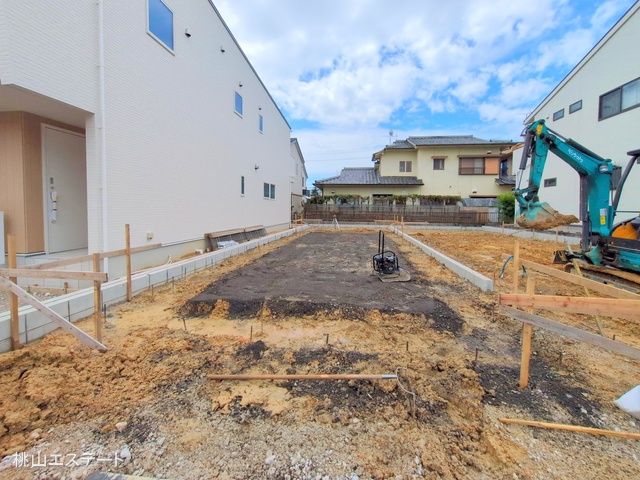 愛知県名古屋市名東区香流1丁目の新築戸建て基礎写真 2025年6月15日撮影