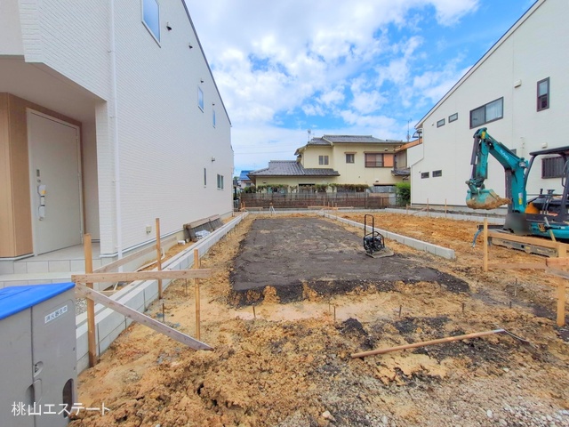 愛知県名古屋市名東区香流1丁目の新築戸建て基礎写真 2025年6月15日撮影