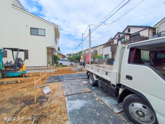 愛知県名古屋市名東区香流1丁目の新築戸建て基礎写真 2025年6月15日撮影