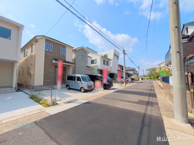 愛知県名古屋市名東区香流1丁目の新築戸建て完成写真 2025年9月16日撮影