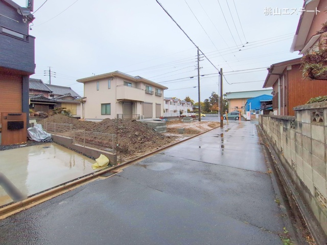 愛知県名古屋市中川区服部４丁目の新築戸建て更地・土地写真 2025年3月2日撮影