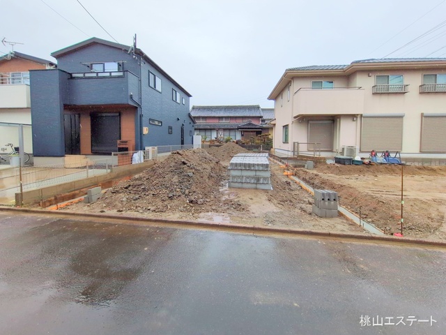愛知県名古屋市中川区服部４丁目の新築戸建て更地・土地写真 2025年3月2日撮影