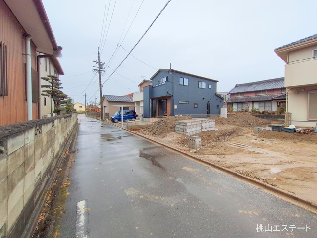 愛知県名古屋市中川区服部４丁目の新築戸建て更地・土地写真 2025年3月2日撮影