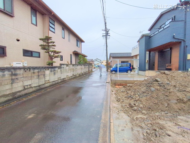 愛知県名古屋市中川区服部４丁目の新築戸建て更地・土地写真 2025年3月2日撮影