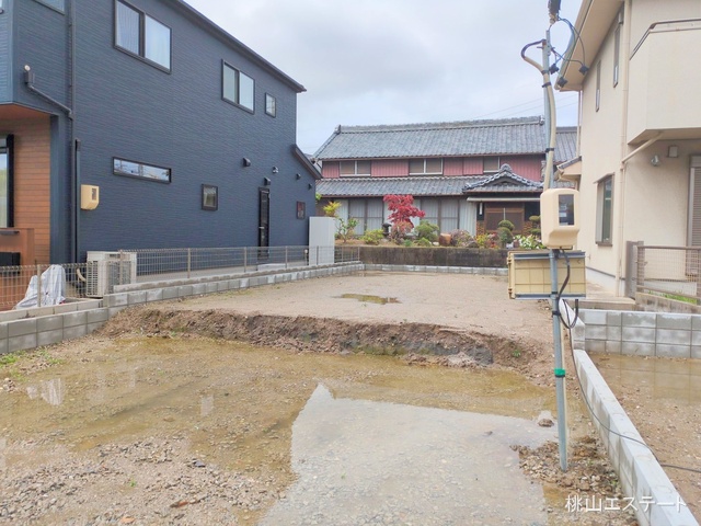 愛知県名古屋市中川区服部４丁目の新築戸建て更地・土地写真 2025年4月22日撮影
