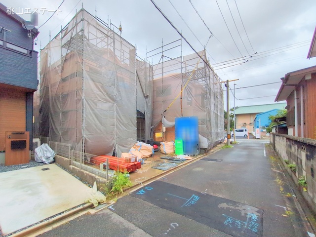 愛知県名古屋市中川区服部４丁目の新築戸建て上棟写真 2025年7月16日撮影