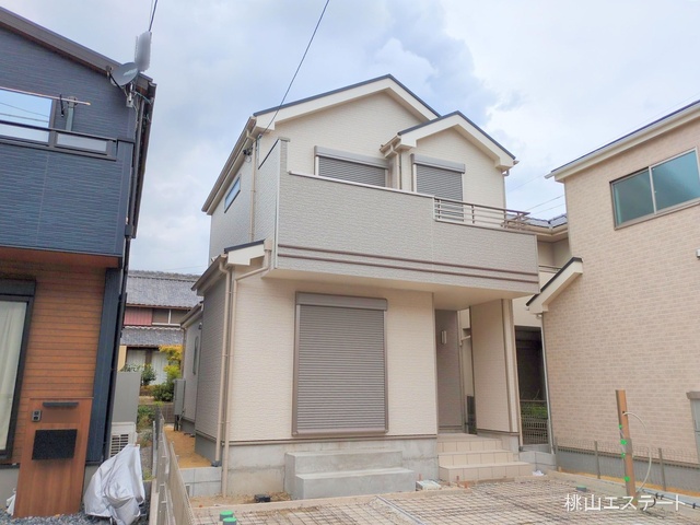 愛知県名古屋市中川区服部４丁目の新築戸建て外構写真 2025年9月3日撮影