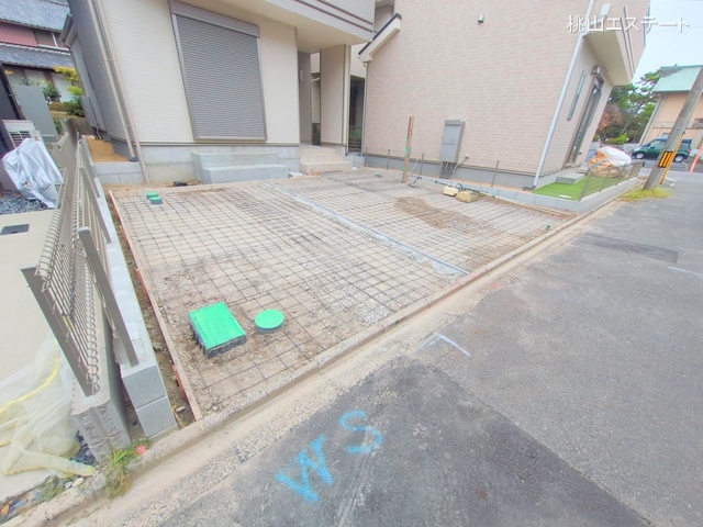 愛知県名古屋市中川区服部４丁目の新築戸建て外構写真 2025年9月3日撮影