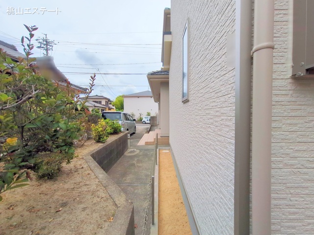 愛知県名古屋市中川区服部４丁目の新築戸建て外構写真 2025年9月3日撮影